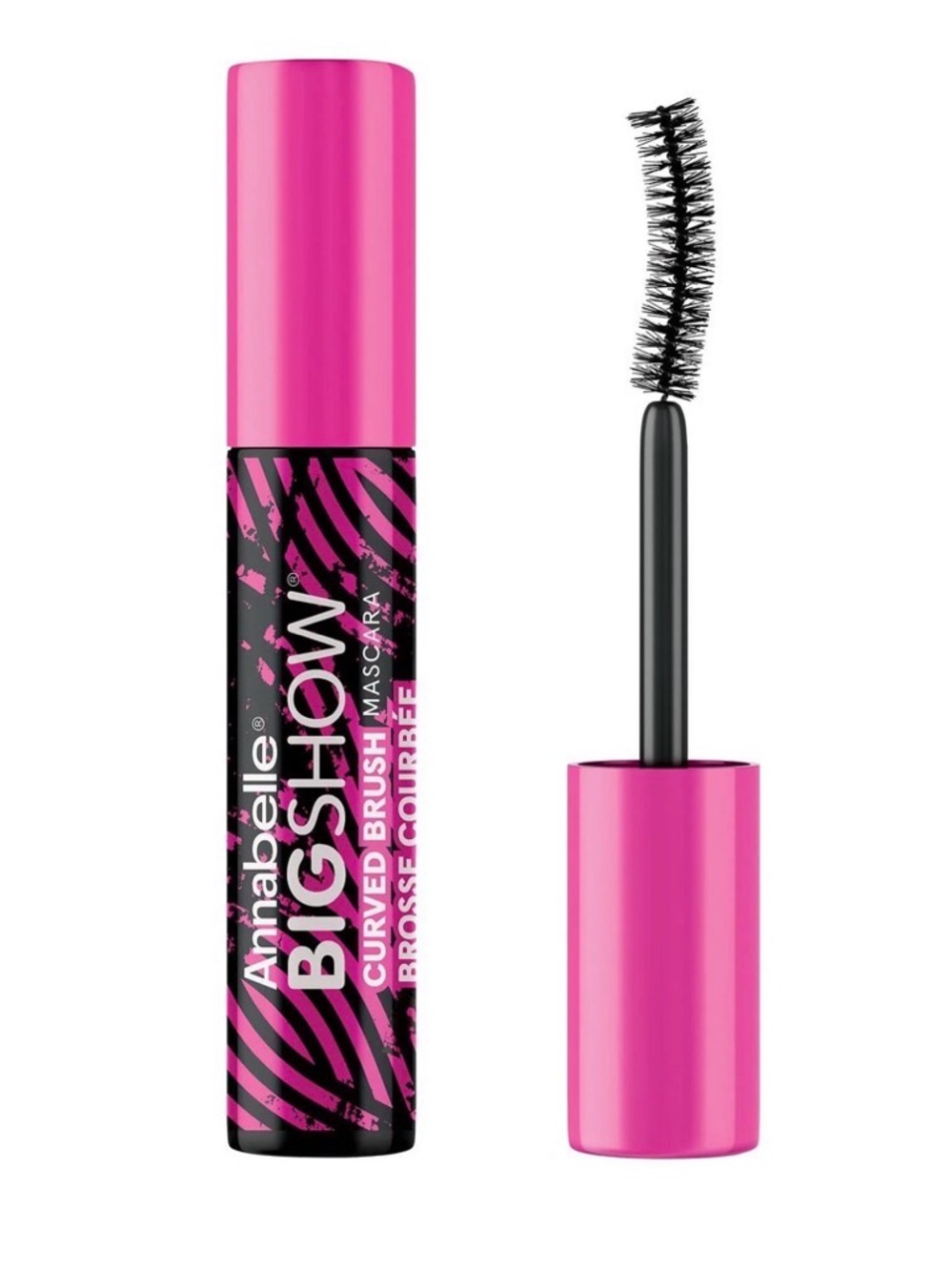 Annabelle Big Show Curved Mascara - Blackest Black